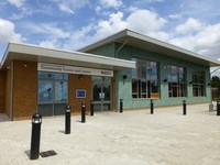 Front entrance to Slade Green Community Centre